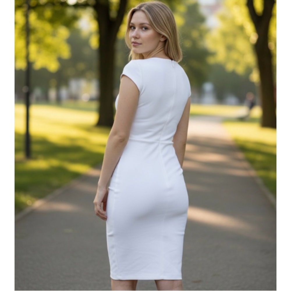 Nice Istanbul Ekru By Guess Embellished Mini Dress - Picture 4 of 14